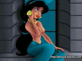 Aladdin et jasmine porno parodie