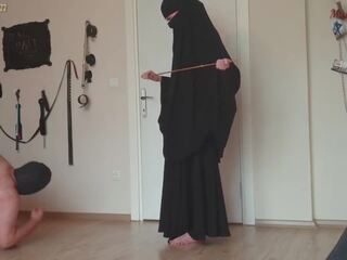 Muslim αφέντρα canes χοντρός/ή σκλάβος