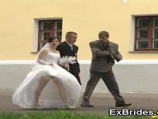 Reale brides upskirts!